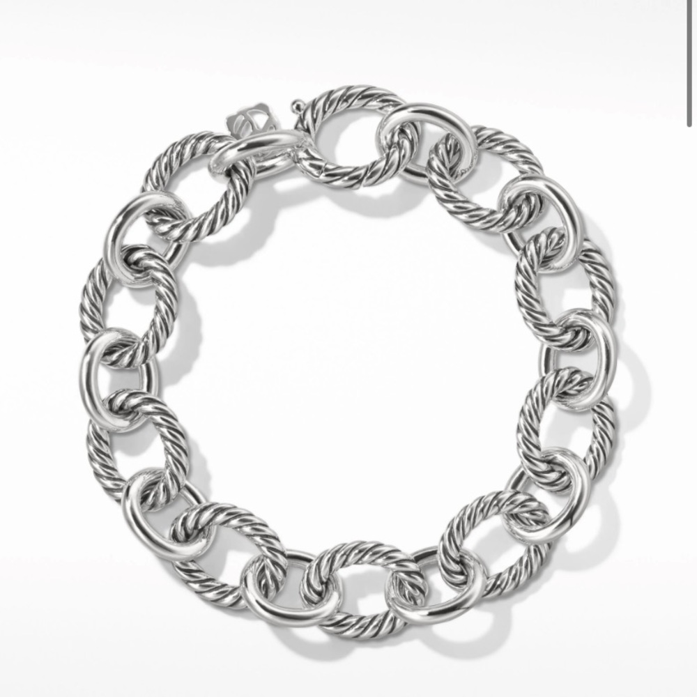 David yurman Oval Link Chain Bracelet in Sterling Silver - Picture 3 of 11